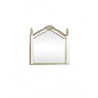 Coaster Furniture 222734 Heidi Arched Mirror Metallic Platinum